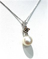 Collana Davite & Delucchi Donna in Oro bianco PERLA_CLN4609 - PERLA_CLN4609
